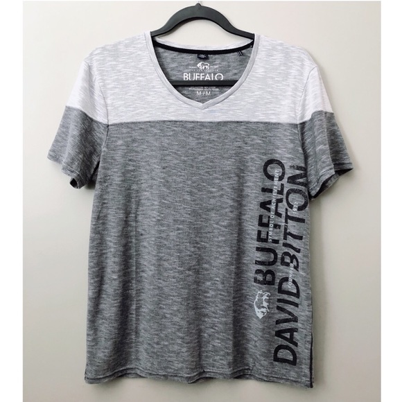 (MENS) BUFFALO | Two Toned Tee - Picture 1 of 6